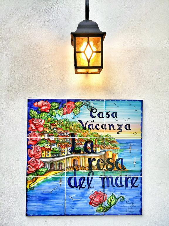 La Rosa Del Mare Villa อามาลฟี ภายนอก รูปภาพ