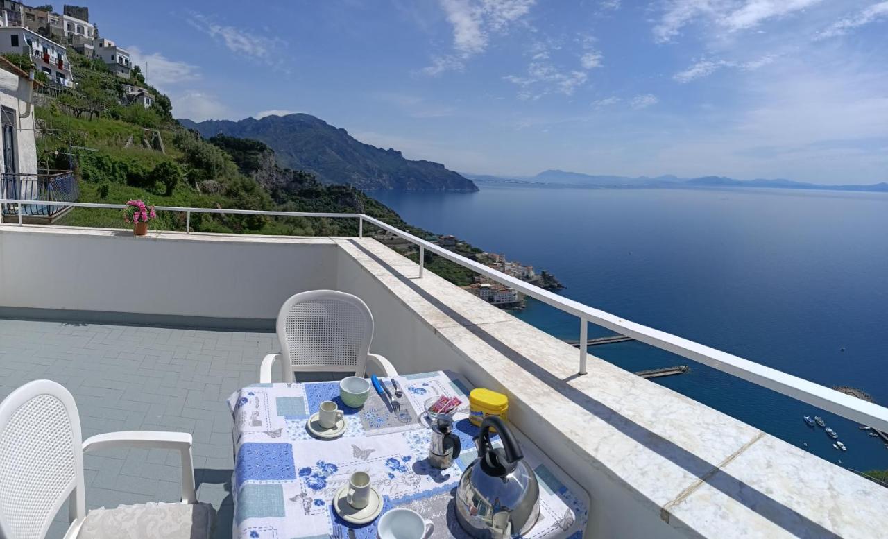 La Rosa Del Mare Villa อามาลฟี ภายนอก รูปภาพ